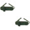 2Pièces Ceinture Outils Toile Vert Olive Ajustable Résistant 5