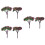 30Pcs Multi Mini Trees Garden Decorations for Fairy World Scenery 7
