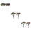 30Pcs Multi Mini Trees Garden Decorations for Fairy World Scenery 9