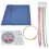 DIY Embroidery Gift Set Ideal Size for Multiple Tries Versatile Use Premium Quality Fabric Smooth Texture Includes Instructions for Easy Operation 1