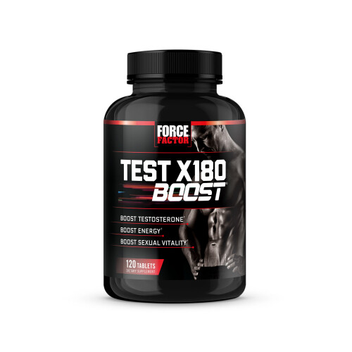 Force Factor Test X180 Boost Men’s Support 120 Tablets