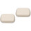 2St Praktische Retainer Houder Wit Ps Compact Voor Opslag 6