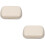 2St Praktische Retainer Houder Wit Ps Compact Voor Opslag 7