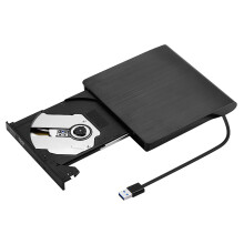 External CD DVD Drive USB3.0Burner Reader Writer Plug And Play High Speed Slim Design Portable Wide Compatibility For Windows Mac