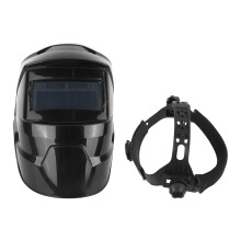 4Arc Sensors Auto Darkening Welding Helmet with True Color Lens and Solar Powered Performance for Diverse Welding Tasks
