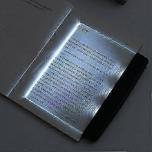 (Noir) Meilleure lampe de lecture adaptée à la lecture, lampe de lecture pour étudiants, lampe de lecture plate adaptée à la lecture au lit
