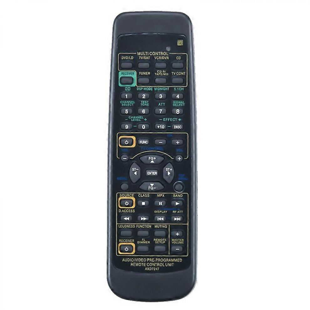 Remote Control Compatible With Pioneer Receiver Axd7247 R Vsx-D510 Vsx-D209 Vsx-D409 D511 Vsx D510 3115030267303