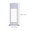 Multi-Function Calligraphy Paper Blank Scroll Rice Journal Silver 3