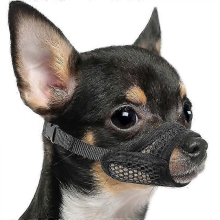 (XS)Mesh Muzzle Compatible with Short Snout And Small Medium Dogs Anti-Biting, Focus On Brachycephalic Dogs Like Chihuahua Pomeranian 2025