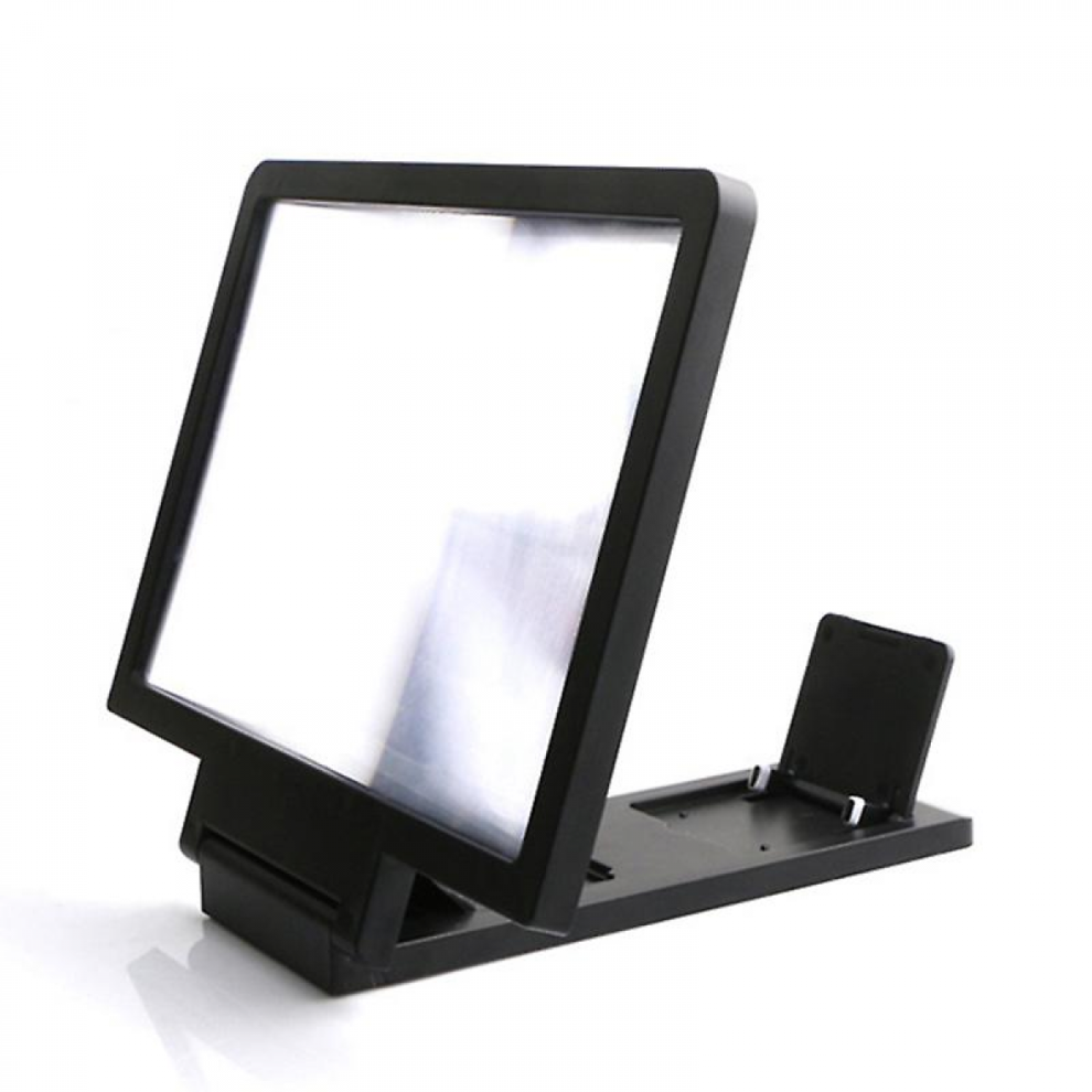 Ï¼Black)Screen Amplifier Convenience Mobile Phone Magnifier Projector Screen Compatible With Movies Videos And Gaming Compatible With Home Black 3115030267365