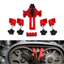 Conjunto de 9 peças de grampos universais para alinhamento de comando de válvulas, ferramenta de travamento para troca de correia dentada de