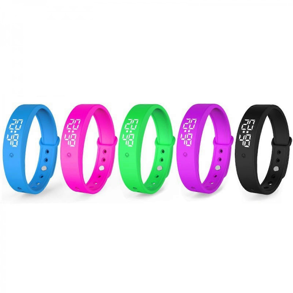 Ï¼Black)Vibration Alarm Watch, Vibrating Alarms With Countdown Timer, Waterproof Vibration Alarm Reminder Clock, Personal Alarms 3351624306304