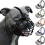 Amstaff Muzzle Breathable Basket Compatible with Large Pitbull Dogs XX Model 1