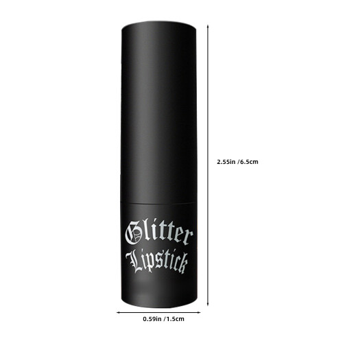 5St Glitter Lippenbalsem Halloween Wit Langdurig Make-Up Lippenstift 1