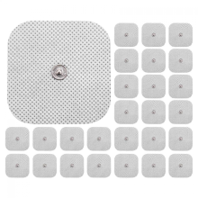 50Pcs Tens Electrodes Electrode Pad Compatible with Self Adhesive Electrode Patches Compatible with TENS Therapy Machines Physiotherapy