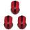 3Pcs Wireless Laptop Mouse Foldable Portable for Gaming 3