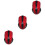 3Pcs Wireless Laptop Mouse Foldable Portable for Gaming 6