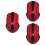 3Pcs Wireless Laptop Mouse Foldable Portable for Gaming 7