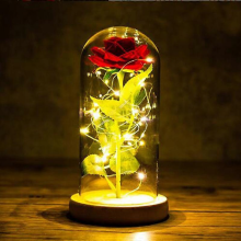 Beauty And The Beast Rose Eternal Rose In Glass Rose In Glass Dome Artificial Flowers Roses