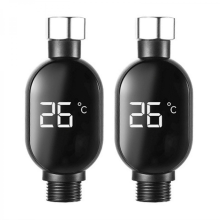 (2) Cabezal de ducha con monitoreo rápido de temperatura, actualización automática de pantalla, pantalla térmica, carcasa impermeable, compa