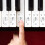 Practical Black PVC Piano Keyboard Decals for Beginners 3