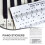 Practical Black PVC Piano Keyboard Decals for Beginners 4