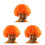3St Clown Pruik Elastisch Carnaval Cosplay Hoofdbedekking 4