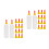 2Sets Small Animal Milk Feeder Plastic Bottles with Reusable Nipples 8