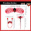 3Sets Ladybug Wings Costume Accessory Red Iron Wire for Cosplay 3