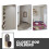 3Sets Aluminum Alloy Closet Rod Socket Brackets for Bathroom Wardrobe 7