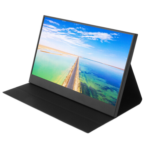 Φορητή οθόνη USB-C Ανάλυση FHD1080P Σχεδιασμός χωρίς πλαίσιο Θύρα HDMI Ενσωματωμένα 1