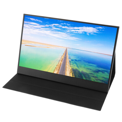 Φορητή οθόνη USB-C Ανάλυση FHD1080P Σχεδιασμός χωρίς πλαίσιο Θύρα HDMI Ενσωματωμένα 2