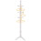 2Sets Practical Mini Doll Clothes Hangers Beige for Mini House Display 7