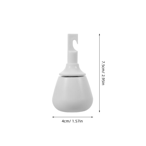 Base De Borracha Branca Para Bengalas Com Design Antideslizante 1