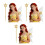 3Pièces Couronnes Rigides Accessoires Raffinés 8