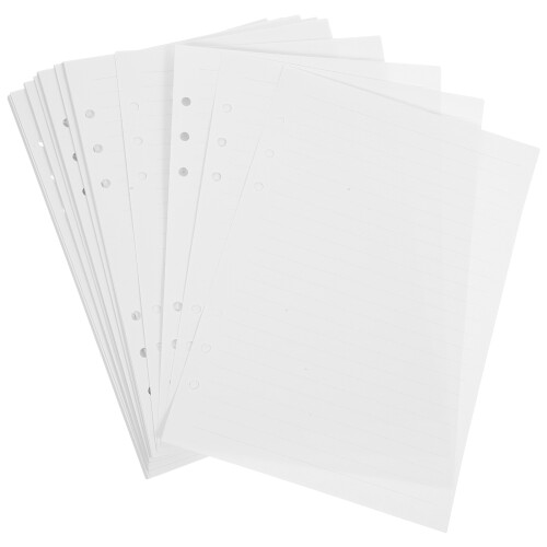 240Sheets White Loose Leaf Notepad Refill Paper for Office and School 1