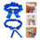 1Set Comfortable Leg Garters Bowknot 9