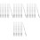 32St Nail Art Brush Set Multi Color Plastic Manicure Tekentools 5