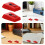 32Pcs Portable Red Stylus Needles for Record Player and Gramophone 8