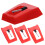 32Pcs Portable Red Stylus Needles for Record Player and Gramophone 10