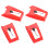 32Pcs Portable Red Stylus Needles for Record Player and Gramophone 11