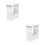 2Pièces Petite Table En Bois Pour Décoration Intérieure 8