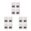 3 Pack Eye Shadow Stick Household Eyeshadow Brush Makeup Accessories 9