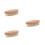 3Pièces Brosse À Fibres Douces Style Japonais Multi-Usage 5