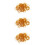 1500Pcs Orange Natural Rubber Bands for Office Packing Elastic 9