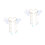 4Pièces Boucles D'oreilles Sirène En Alliage Pour Filles 9