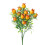 Faux Fruit Florals Display With Plastic Foam Materials-peach 6