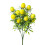 Faux Fruit Florals Display With Plastic Foam Materials-peach 7
