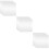 12Pcs Silver Self Adhesive Mirror Stickers for Interior Decoration 9