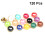 360Pcs Pearl Buttons Assorted Color Copper Base for Sewing DIY Crafts 10